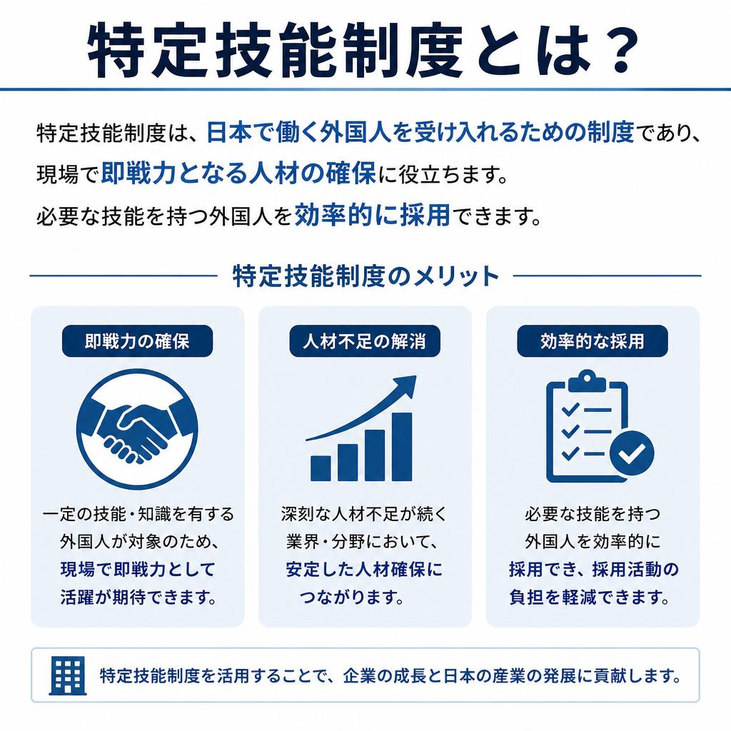 特定技能制度とは？