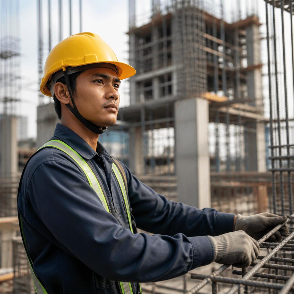 インドネシア出身の優秀な男性技能者をあなたの建設現場に！